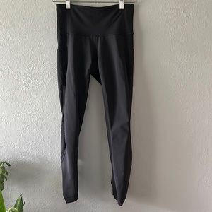 Lululemon Leggings with Mesh Detail